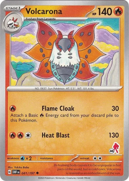 Pyrax, carte Pokémon BA24 041-46 — extension Battle Academy 2024