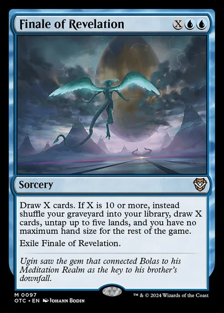 Finale of Revelation, Magic card OTC 97 — Outlaws of Thunder Junction Commander set