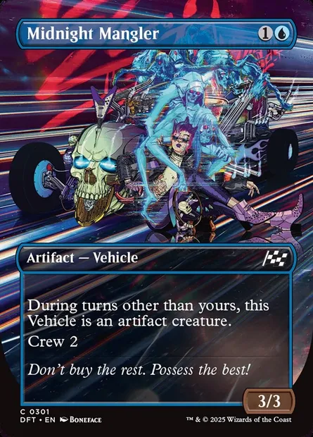 Midnight Mangler, Magic card DFT 301 — Aetherdrift set