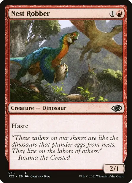 Nest Robber, Magic card J22 576 — Jumpstart 2022 set