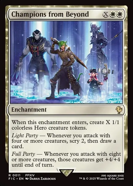 Champions from Beyond, Magic card FIC 11 — Final Fantasy Commander set
