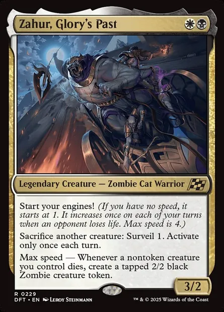 Zahur, Glory's Past, Magic card DFT 229 — Aetherdrift set