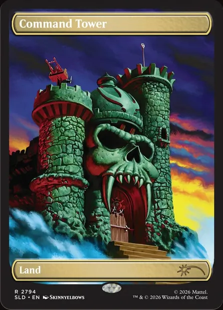 Command Tower // Command Tower, carte Magic SLD 2794 — extension Secret Lair Drop