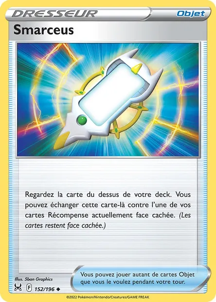 Smarceus, carte Pokémon LOR 152 — extension Origine Perdue