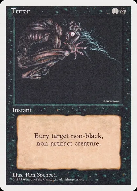 Terror, Magic card RQS 24 — Rivals Quick Start Set set