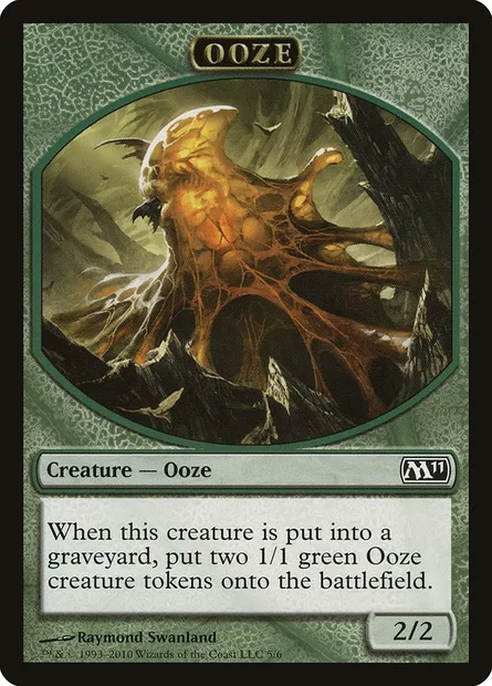Ooze, carte Magic TM11 5 — extension Magic 2011 Tokens