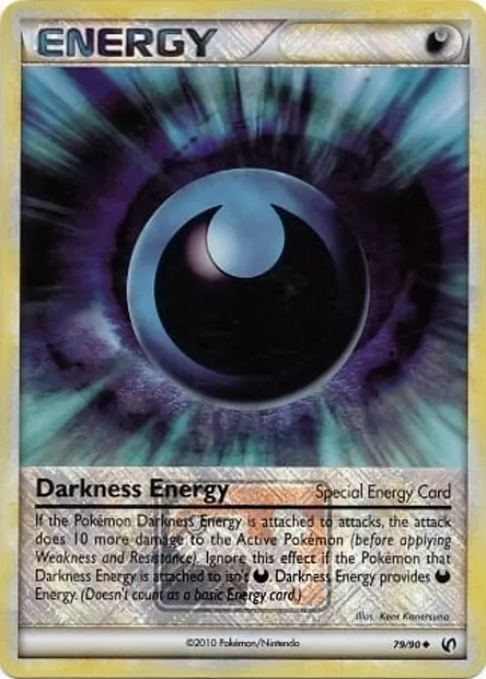 Énergie Obscurité, carte Pokémon LGP 079-2 — extension League Promos