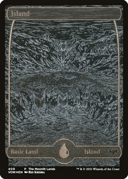 Island, Magic card VOW 409 — Innistrad: Crimson Vow set
