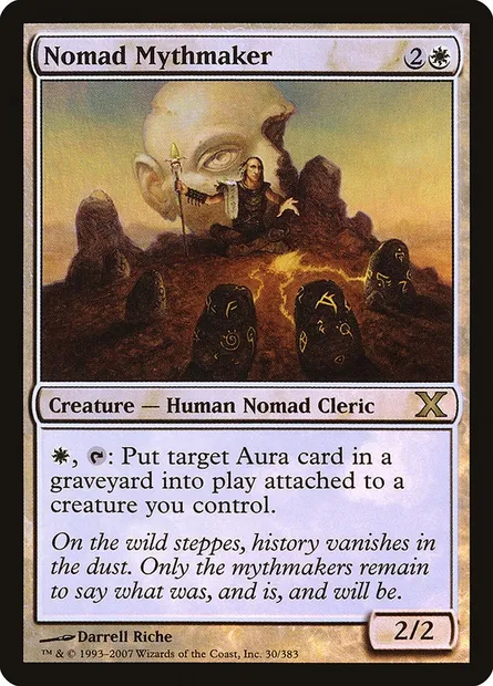Nomad Mythmaker, Magic card 10E 30★ — Tenth Edition set