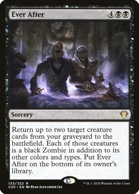 Ever After, Magic card C20 133 — Commander 2020 set
