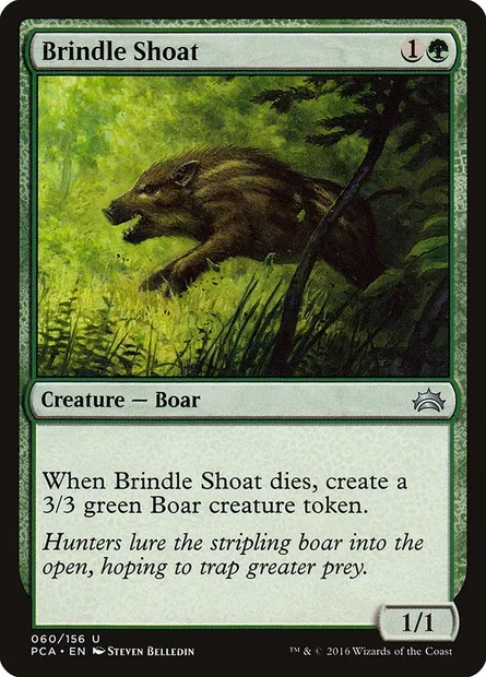 Brindle Shoat, Magic card PCA 60 — Planechase Anthology set