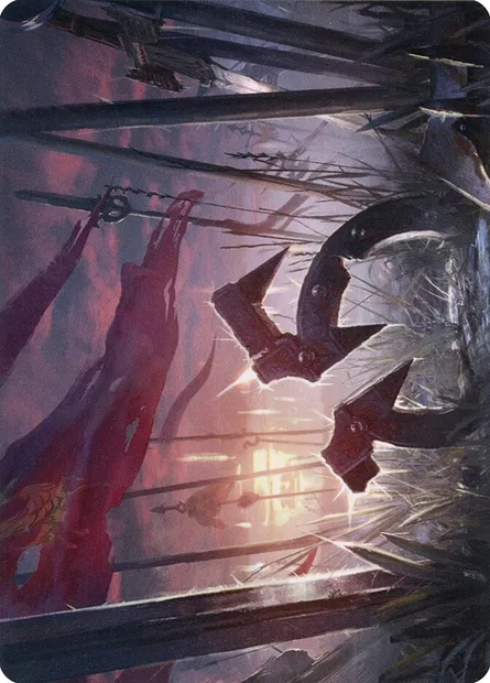 Field of Ruin // Field of Ruin, carte Magic AMID 72 — extension Midnight Hunt Art Series