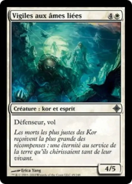Vigiles aux âmes liées, carte Magic ROE 45 — extension L'ascension des Eldrazi