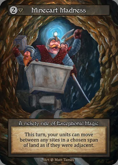 Minecart Madness, carte Sorcery BET 239 — extension Beta