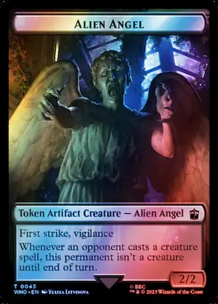 Alien Angel, Magic card TWHO 43 — Doctor Who Tokens set