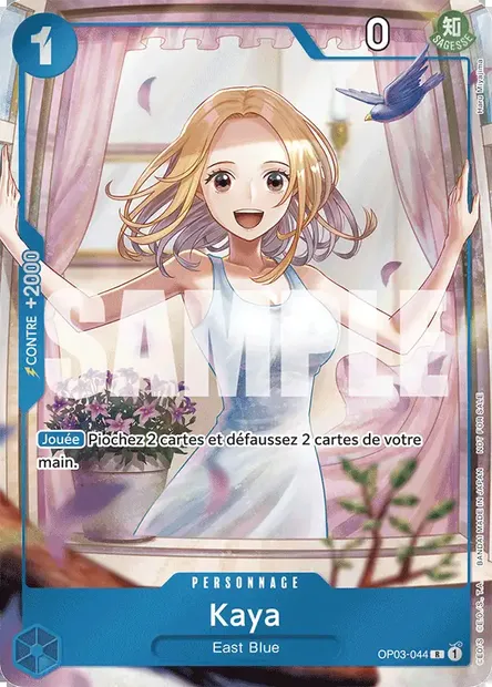 Kaya, carte One Piece OP03-044 — extension PILLARS OF STRENGTH