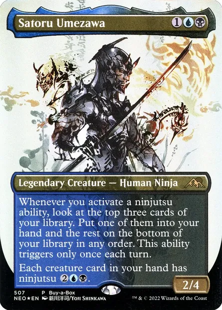 Satoru Umezawa, Magic card NEO 507 — Kamigawa: Neon Dynasty set