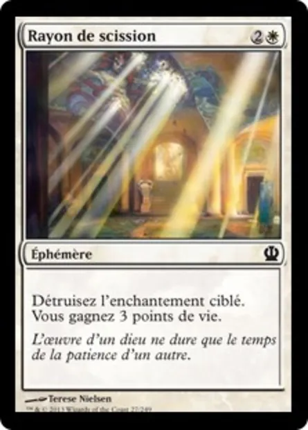 Rayon de scission, carte Magic THS 27 — extension Theros