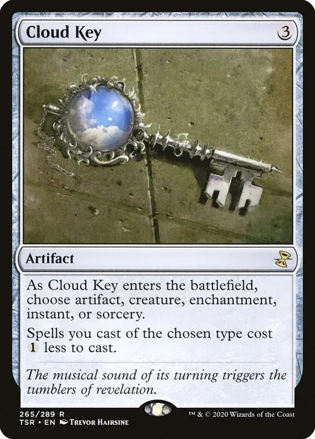 Cloud Key, Magic card TSR 265 — Time Spiral Remastered set