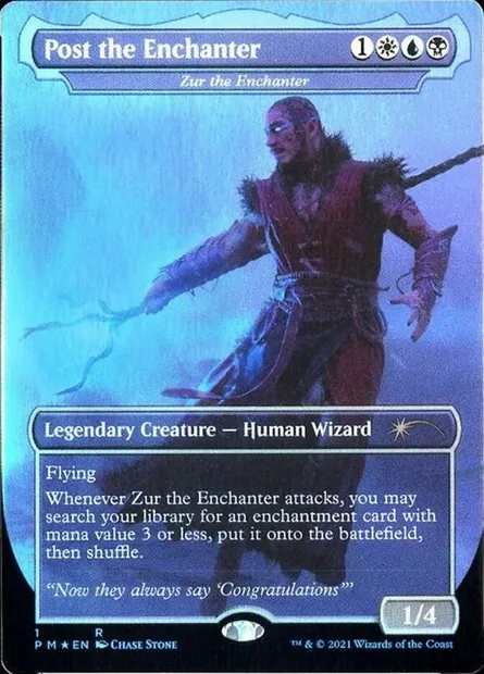 Zur the Enchanter, Magic card PCEL 8 — Celebration Cards set