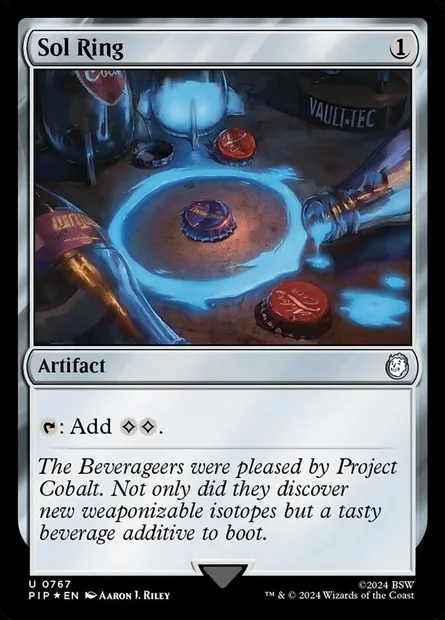 Sol Ring, Magic card PIP 767 — Fallout set