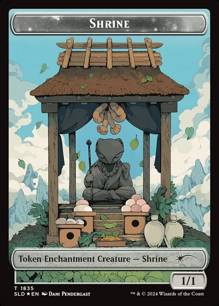 Shrine, carte Magic SLD 1835 — extension Secret Lair Drop