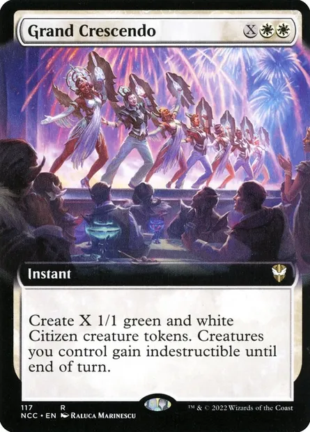 Grand Crescendo, Magic card NCC 117 — New Capenna Commander set