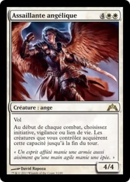 Assaillante angélique, carte Magic GTC 3 — extension Insurrection