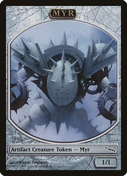 Myr, Magic card P04 4 — Magic Player Rewards 2004 set