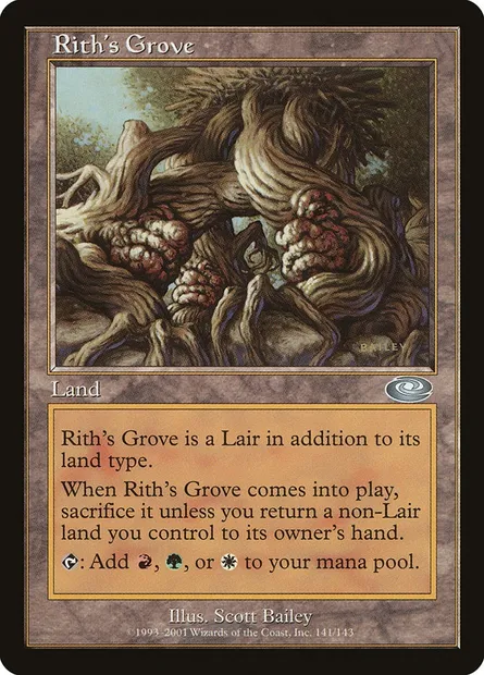 Rith's Grove, Magic card PLS 141 — Planeshift set