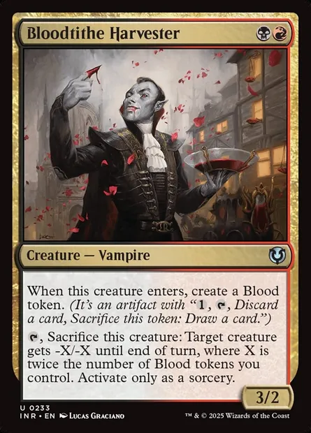 Bloodtithe Harvester, Magic card INR 233 — Innistrad Remastered set