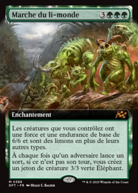 Marche du li-monde, carte Magic DFT 388 — extension Aetherdrift