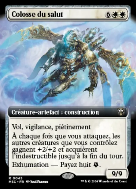 Colosse du salut, carte Magic M3C 43 — extension Modern Horizons 3 Commander