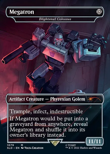 Blightsteel Colossus // Blightsteel Colossus, Magic card SLD 1079 — Secret Lair Drop set