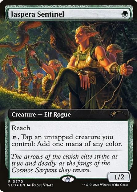 Jaspera Sentinel, Magic card SLD 770 — Secret Lair Drop set