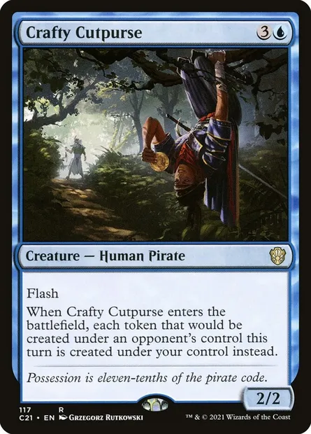 Crafty Cutpurse, Magic card C21 117 — Commander 2021 set