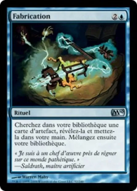 Fabrication, carte Magic M10 52 — extension Magic 2010