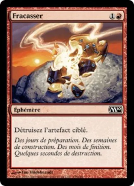 Fracasser, carte Magic M10 155 — extension Magic 2010