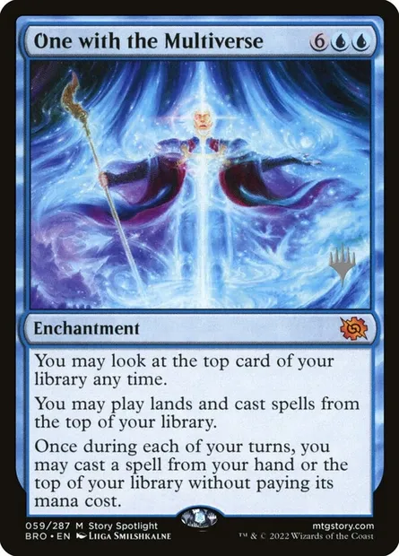 One with the Multiverse, Magic card PBRO 59p — The Brothers' War Promos set