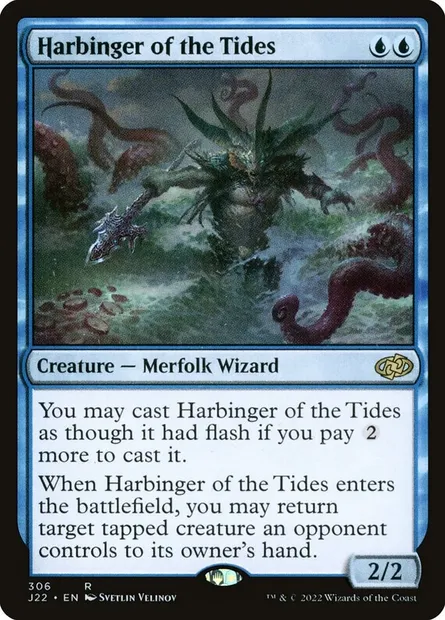 Harbinger of the Tides, Magic card J22 306 — Jumpstart 2022 set