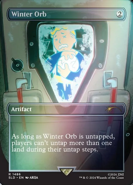 Winter Orb, Magic card SLD 1486★ — Secret Lair Drop set