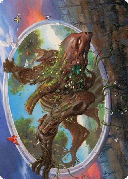 Gaea's Will // Gaea's Will, Magic card AMH2 38 — Modern Horizons 2 Art Series set