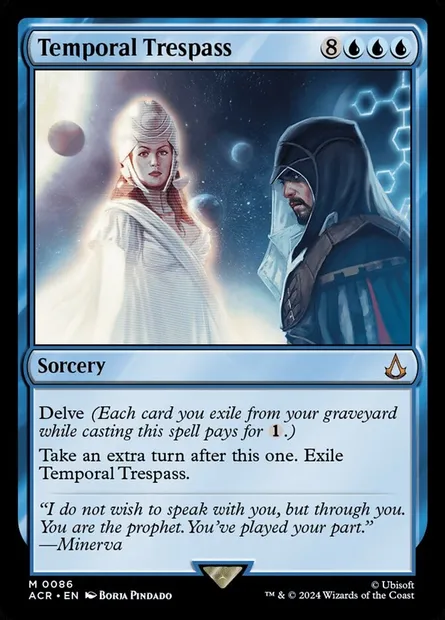 Temporal Trespass, Magic card ACR 86 — Assassin's Creed set