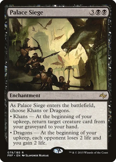 Palace Siege, Magic card FRF 79 — Fate Reforged set