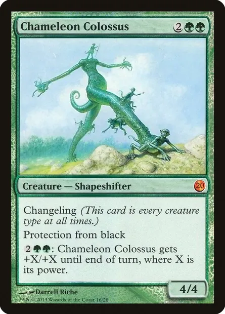 Chameleon Colossus, Magic card V13 16 — From the Vault: Twenty set