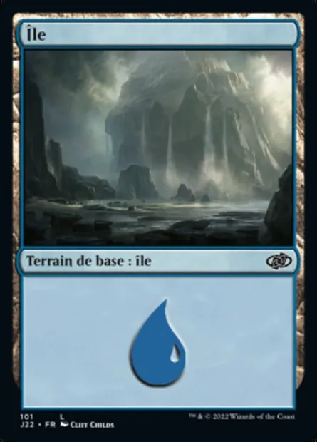 Île, carte Magic J22 101 — extension Jumpstart 2022