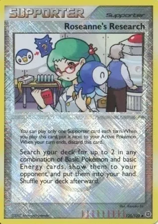 La recherche de Rose, carte Pokémon LGP 125 — extension League Promos