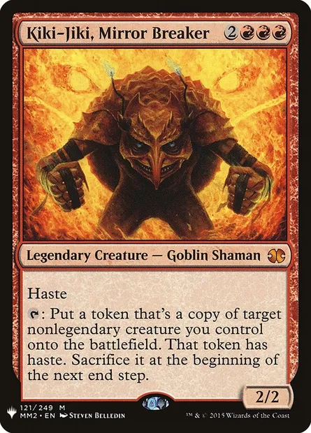 Kiki-Jiki, brise-miroir, carte Magic PLST MM2-121 — extension The List