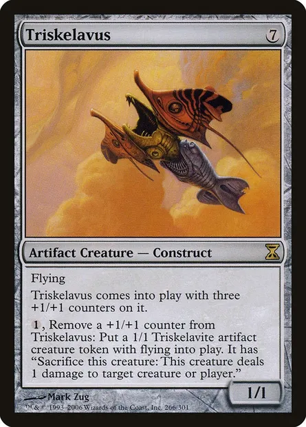 Triskelavus, carte Magic TSP 266 — extension Spirale Temporelle