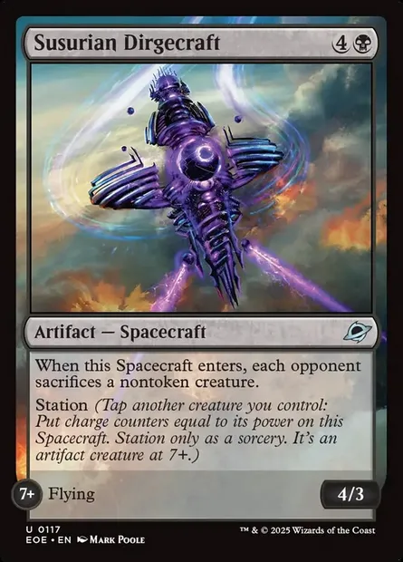 Susurian Dirgecraft, Magic card EOE 117 — Edge of Eternities set